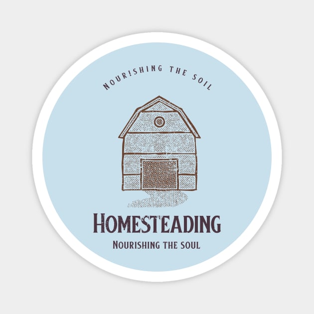 Homesteading Magnet by Poggeaux